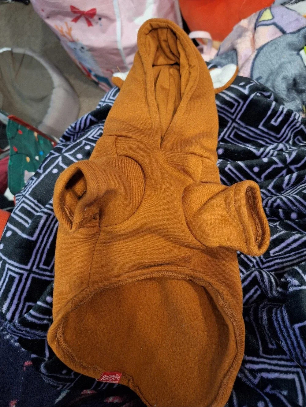 Rudolph The Red-Nosed Reindeer X-small Pet Hoodie